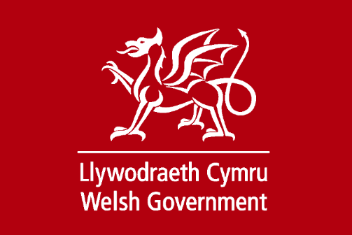Red Welsh Government Logo